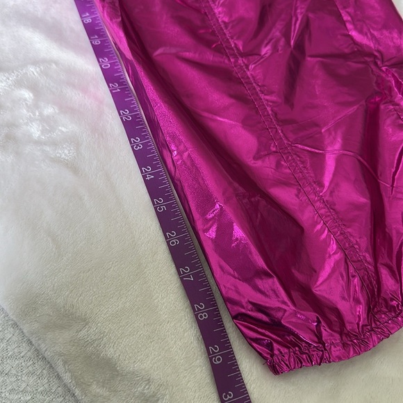 Jolie and joy Shiny Pink Track Pants NWT - Picture 8 of 10